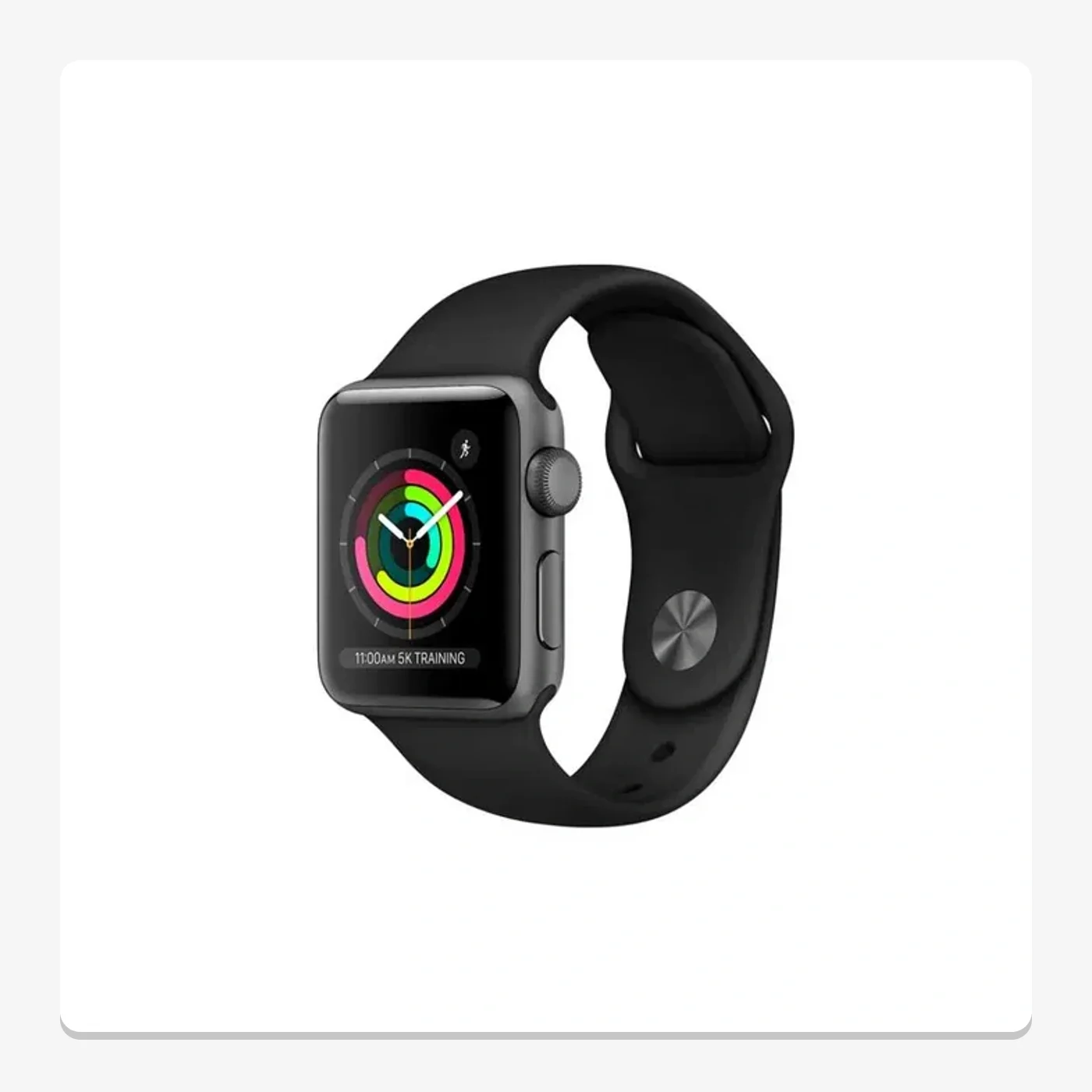 Apple Watch 3 38mm черный